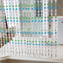 crystal beads curtain with colorful bead for doors decoration Eco-friendly